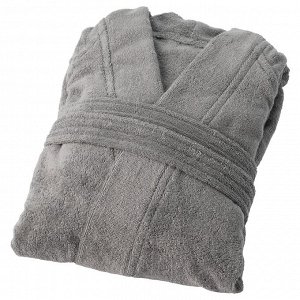 ROCKÅN, банный халат, серый, L/ XL