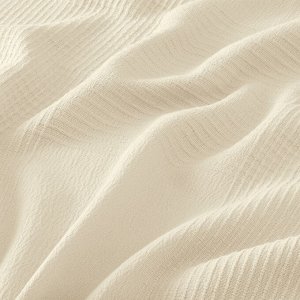 ИНДИРА, покрывало на кровать, натуральный / небеленый хлопок, 150x250 см