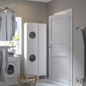 NYSJÖN, шкаф для белья, белый, 40x190 см