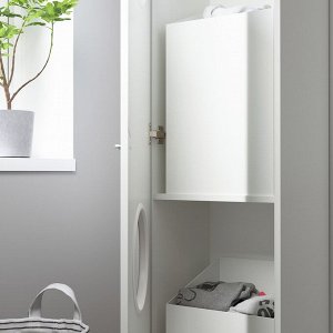NYSJÖN, шкаф для белья, белый, 40x190 см