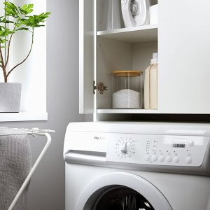IKEA NYSJÖN, шкаф для стиральной машины, белый, 65x190 см