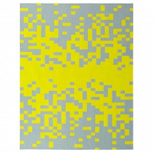 Мяч BR?NNBOLL, для броска, бледно-голубой /ярко-желтый, 130x170 см