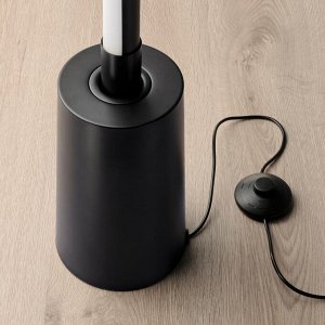 IKEA OBEGRÄNSAD, светодиодный торшер, черный