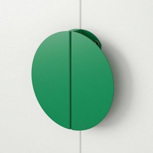 БЕГРИПА, ручка, зеленая /полукруглая, 130 мм