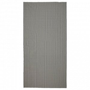 TAGGLUSERN, предварительно раскроенная ткань, черный / белый, 150x300 см
