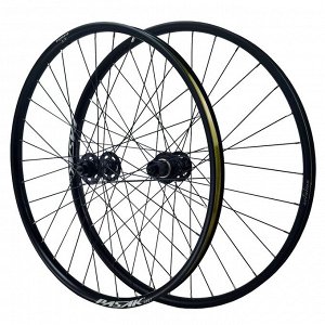 Комплект велосипедных колес Pasak HB15DP27. 110*148 HG. Center Lock. 29 дюймов