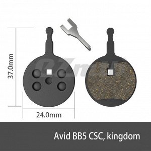 Тормозные колодки EZmtb BP1009 AVID BB5 для дисковых тормозов. полуметаллы