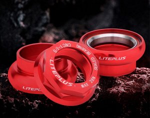 Рулевая колонка LITEPLUS HHF-34-34. резьбовая. ЧЕРНЫЙ