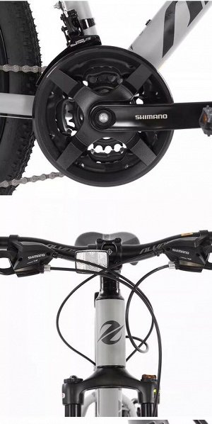 Горный велосипед ALVAS RECON 600. 26 колеса. Серый