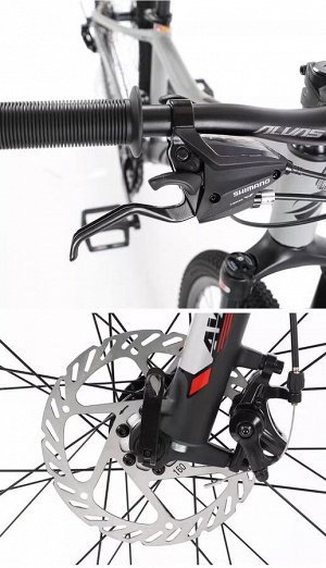 Горный велосипед ALVAS RECON 600. 26 колеса. Серый