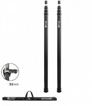 Стойки для тента телескопические HIKEMAN DK36-28M. 2.8 м