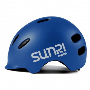 Детский велосипедный шлем SUNRIMOON CS-86. Синий