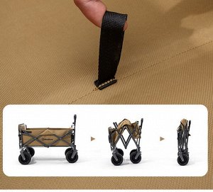 Кемпинговая тележка Qunature 6000161. 150 л