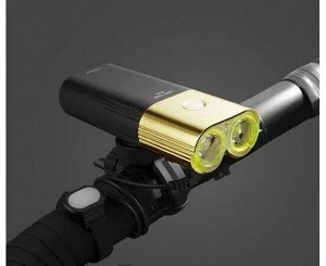 Фонарь велосипедный Gaciron V9D-1800 Gold . 1800 люм