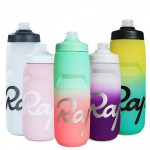 Велосипедная бутылка Rapha TDS620. 620 мл (Желтый-Голубой)