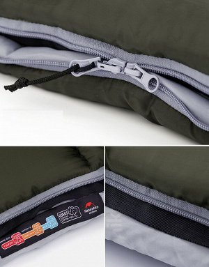 Спальник туристический Naturehike U150. коричневый
