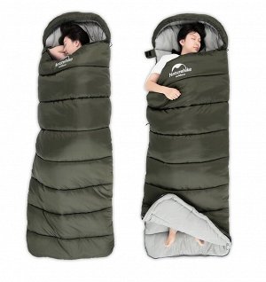 Спальник туристический Naturehike U150. коричневый