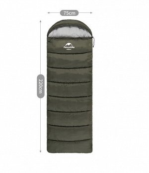 Спальник туристический Naturehike U150. коричневый