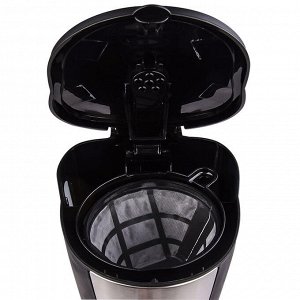 Кофеварка 600 Вт, 600 мл (6 чашек) DL-8161 черная