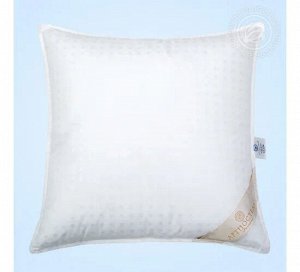 Подушка 50*50 Premium Collection тик/лебяжий пух.