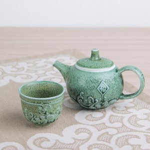 Набор для чайной церемонии «Древний мир», 7 предметов: чайник 200 мл, чашки 100 мл