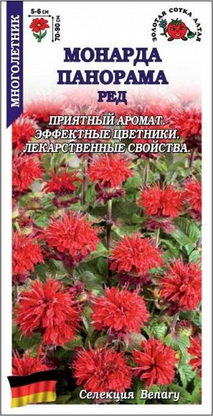 Монарда Панорама Ред /Сотка/ 10 шт /*500