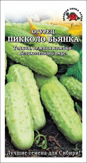 Огурец Пикколо Бьянка /Сотка/ 0,3г/ НОВИНКА!