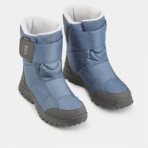 Сапоги походные зимние женские синие Quechua SH100 X-WARM