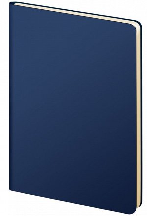 Ежедневник А5 без дат LAMARK Magic Soft Touch FLEX 256стр синий 01550-BL