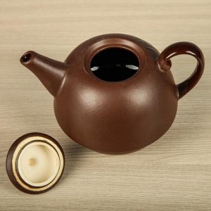 Чайник заварочный, коричневый, матовый, 0,25л
