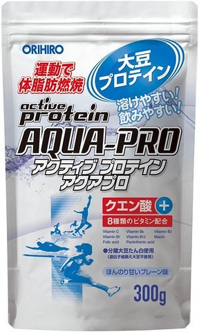 Orihiro active protein aqua-pro протеин с витаминами 300 гр