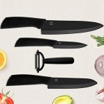 Комплект керамических кухонных ножей