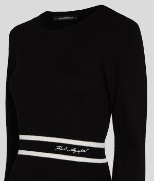 Платье CTRST FLARE KNIT FLARE DRESS