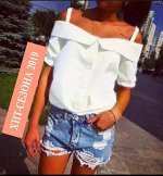 Блузка женская на бретельках