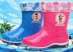 Детские резиновые сапоги синие