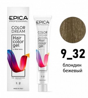 COLORDREAM 9.32 Гель-краска блондин бежевый, 100 мл.