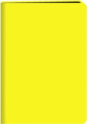 Записная книжка А6+ 48л клетка/линейка Listoff NEON Желтый БНККЛ6484326