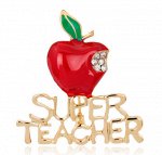 Брошь super teacher