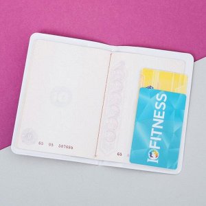 Дорожный набор «Сочного настроения»: обложка на паспорт, бирка на чемодан