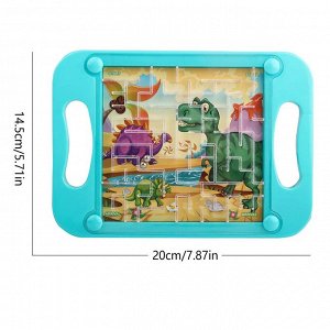 Мини-игра "Пинбол", 4 цв. в ассорт., в/п 21*20*1 см