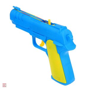 Пистолет Резинкострел "Стрельба резинками", 20х17х4,5см, 2 дизайна