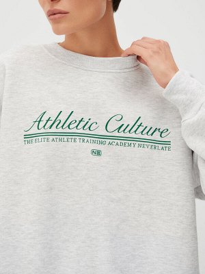 Утепленный свитшот оверсайз Athletic culture