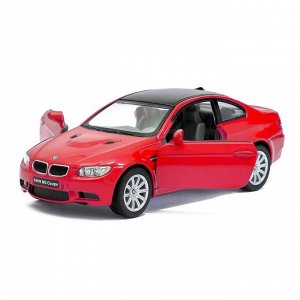 Машина металлическая BMW M3 Coupe, масштаб 1:36, открываются двери, инерция, МИКС