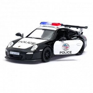 Машина металлическая Porsche 911 GT3 RS (Police), масштаб 1:36, открываются двери, инерция, МИКС