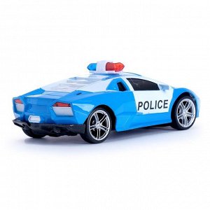 Машина радиоуправляемая «Ламбо - Полиция», масштаб 1:24, цвета МИКС