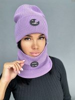 Шапка двойная + снуд