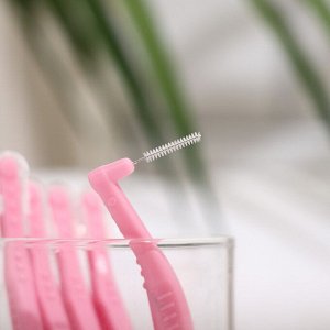 МосМедика Ершики для брекетов и зубов, набор 20 шт., 0.6 мм