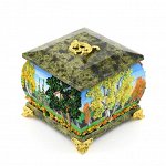 Шкатулки и ларцы из камня