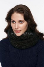 Шарф-Снуд Женский РВ317 (изумруд/черный)