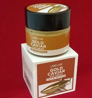 KR/ LEBELAGE Ампульный крем для лица Gold Caviar (Золотая Икра), 70мл